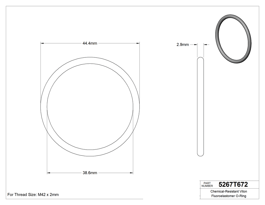 Technical drawing - 5267T671
